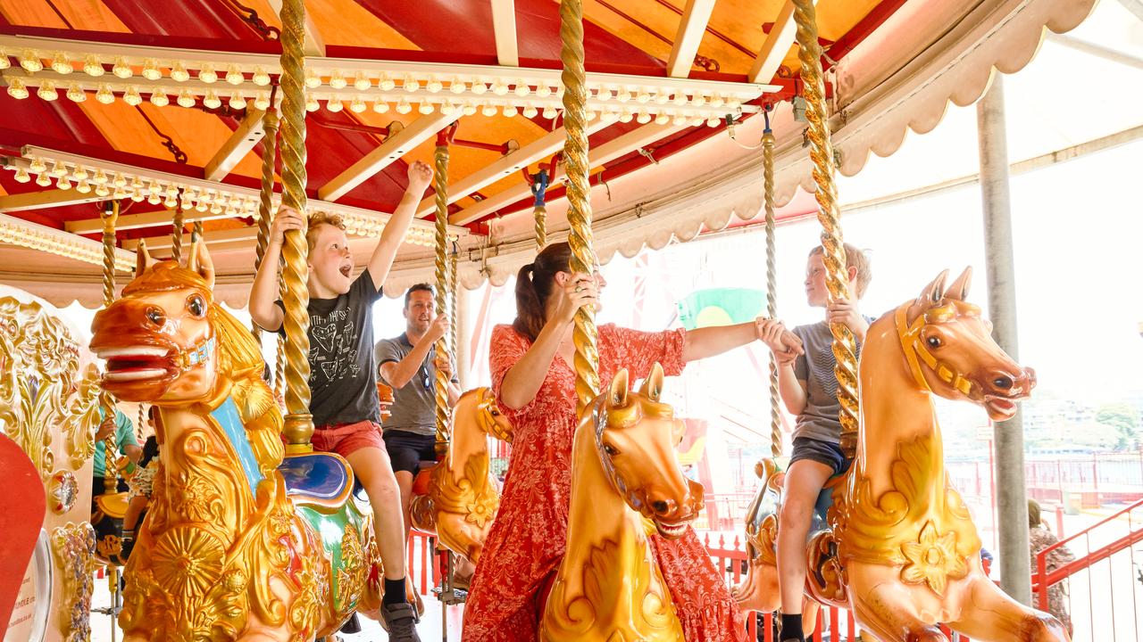 See the latest thrill rides at Luna Park Sydney  Herald Sun