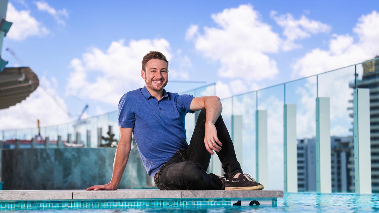 Olympic Gold medallist diver Matthew Mitcham pictured at Nineteen at The Star Gold Coast talks about sexuality in sport. Picture: Nigel Hallett