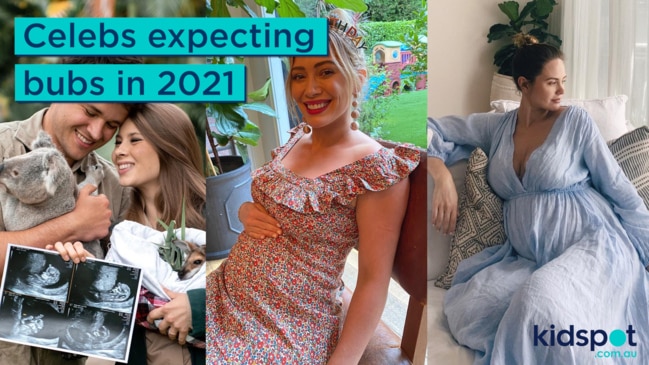 Celebrities expecting babies in 2021