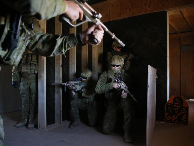 Australian soldiers have been deployed to a new remote base in north western Iraq. Picture Gary Ramage