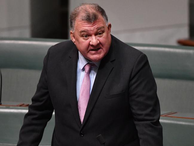 Liberal member for Hughes Craig Kelly after Question Time in the House of Representatives at Parliament House in Canberra, Thursday, March 5, 2020. (AAP Image/Mick Tsikas) NO ARCHIVING