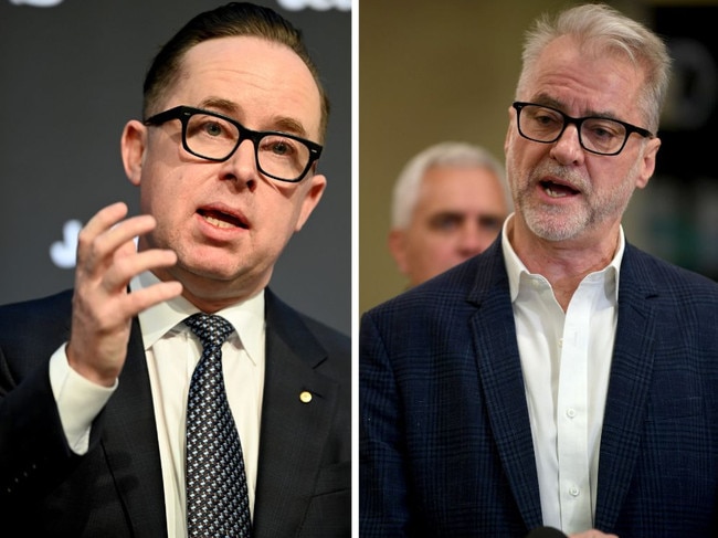 A government senator has ripped into Qantas and CEO Alan Joyce amid the airline’s huge profit announcement