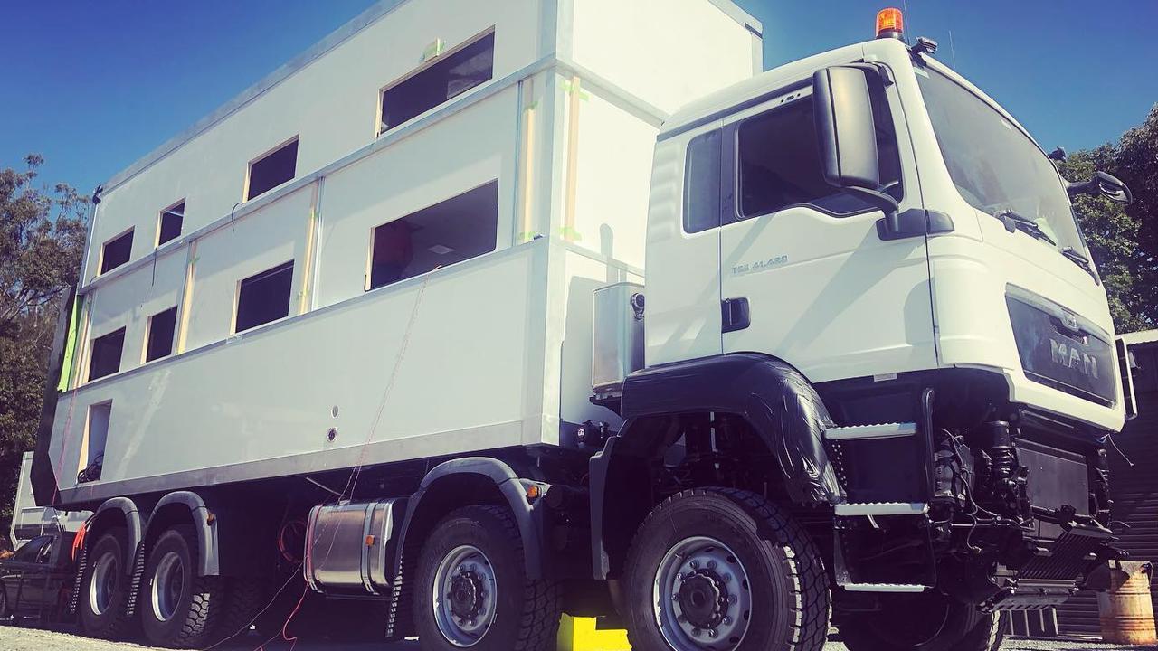 It means the family can go off-road around Australia without roughing it. Picture: SLRV