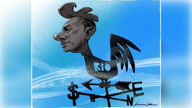 Rio chief Jean-Sebastien Jacques. Illustration: Johannes Leak.