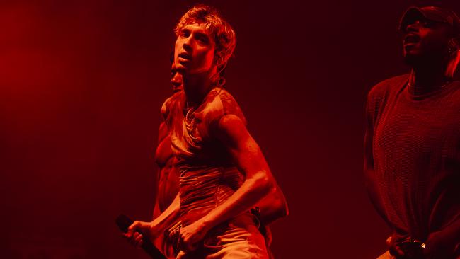 Troye Sivan performed at Kings Park in Perth headlining Spilt Milk 2024. Picture: Billy Zammit