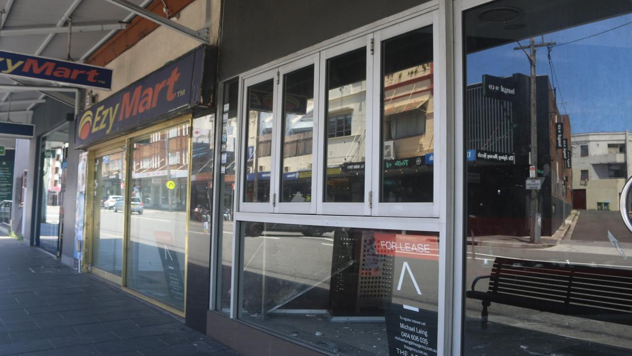 Randwick’s main shopping strip is swimming in for lease signs. Picture: Supplied