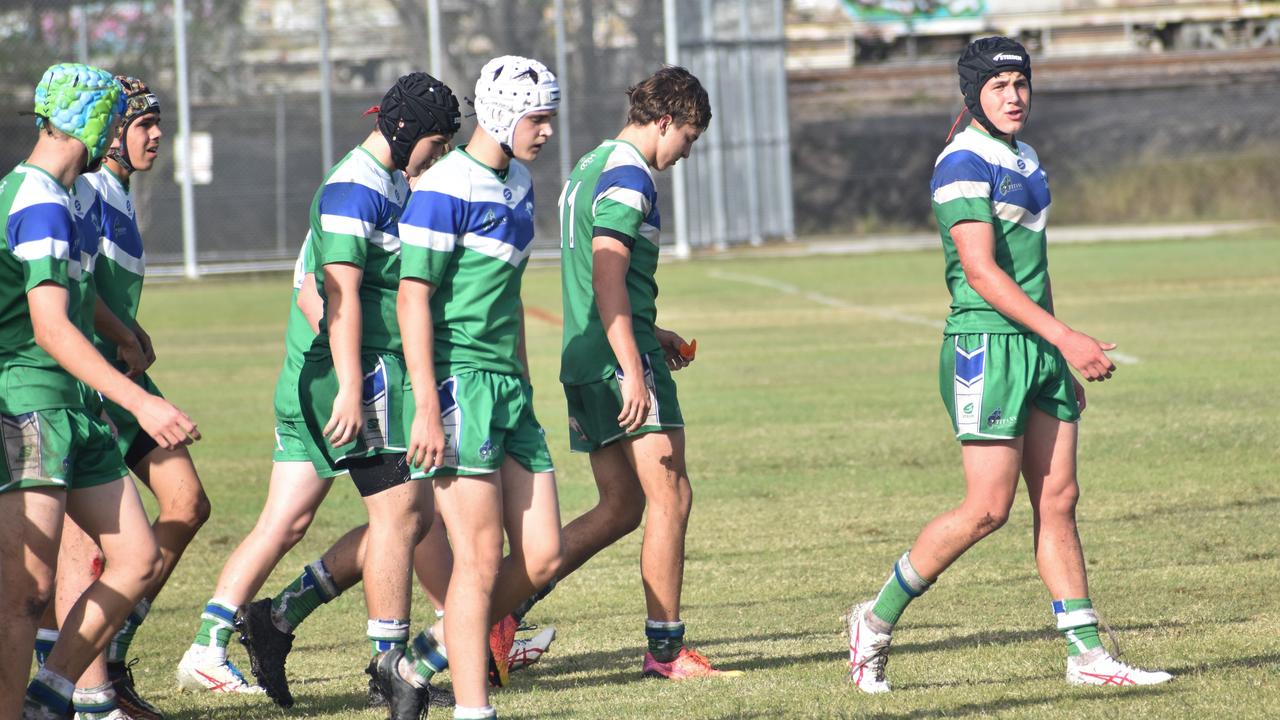 Dolphins Challenge, Round 5, The Cathedral College versus Shalom College, Kettle Park, Rockhampton, July 25, 2023.