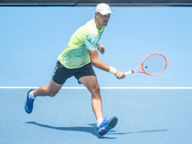 Tomic had dragged his ranking back from being ranked 825th in the world. Picture: Tony Gough