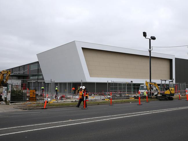 The Sydney Rd site that is now home to Aldi. Picture: George Salpigtidis