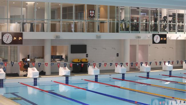 Facilities at Cranbrook School include this new stat-of-the-art aquatic centre. Picture: Supplied.