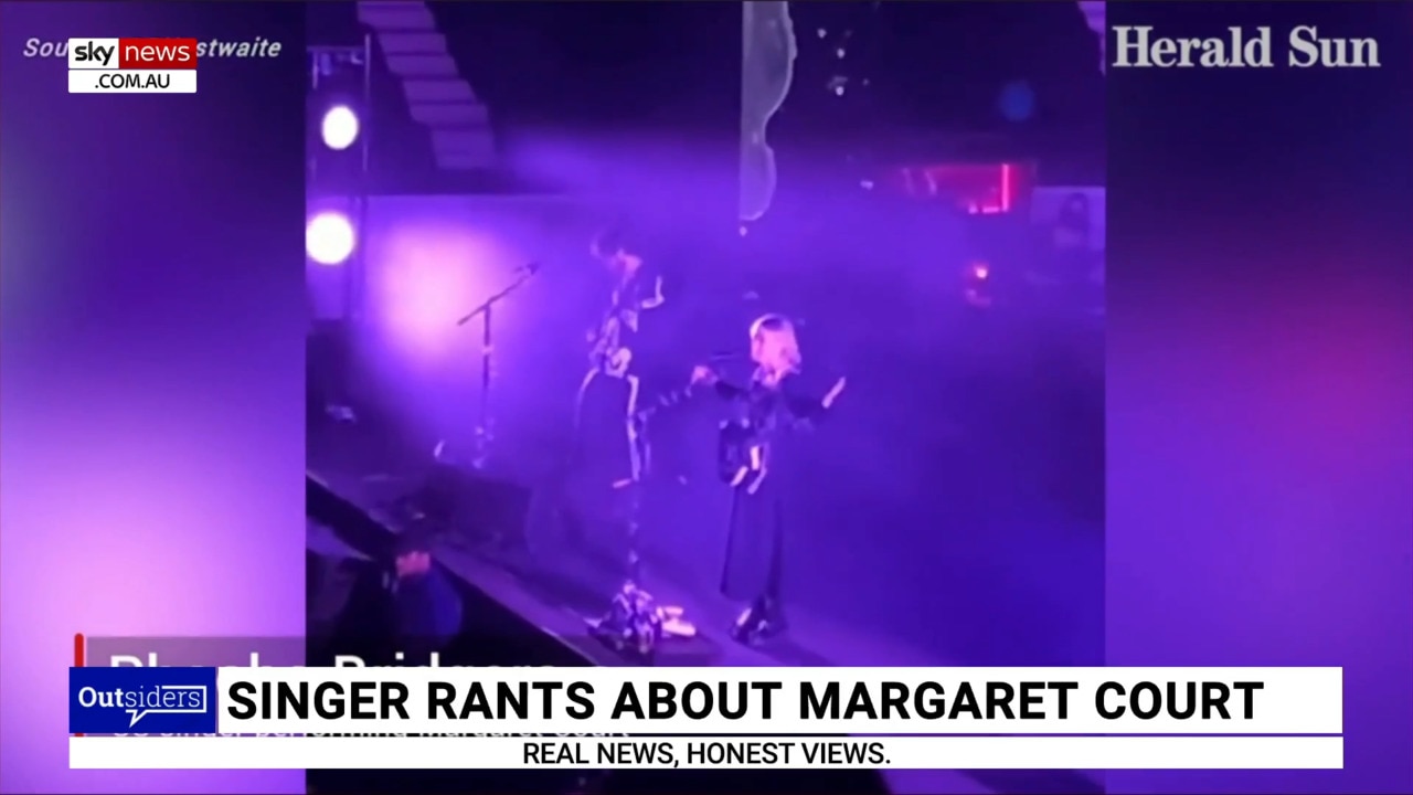 ‘This is the state of our culture’: Singer slams Margaret Court during concert