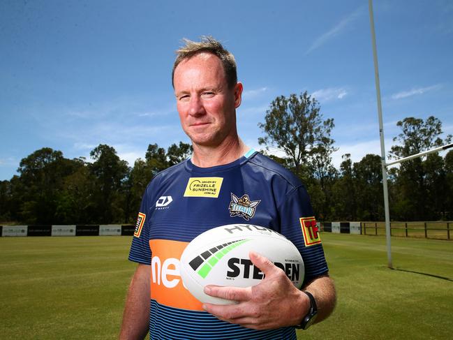 New Gold Coast Titans coach Justin Holbrook. Picture: Adam Head