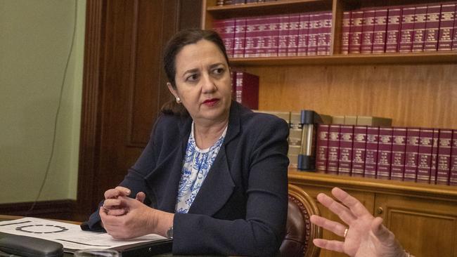 Queensland Premier Annastacia Palaszczuk. (AAP Image/Glenn Hunt)