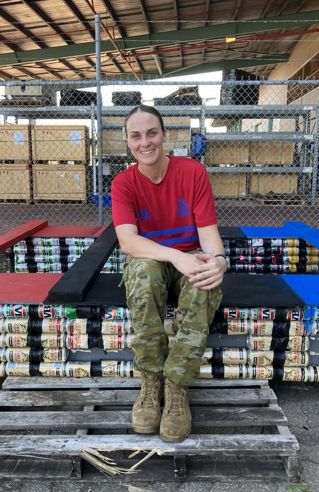 Sergeant Vittoria Vitiello has been posted in Darwin for seven years.