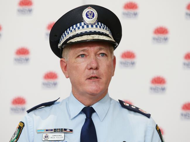 Former NSW Police Commissioner Michael Fuller says police had the number of persons of interests down to under 10 when he left the force. Photo: Lisa Maree Williams Pool/Getty Images