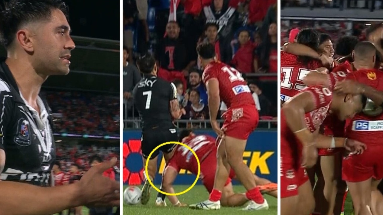 ‘Unforgettable’: Tonga book date with Kangaroos after drama-filled epic against Kiwis