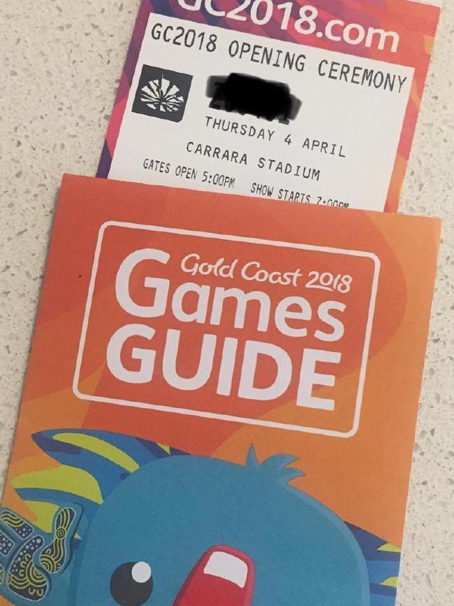 Oops ... Commonwealth Games organisers had a ticket bungle.