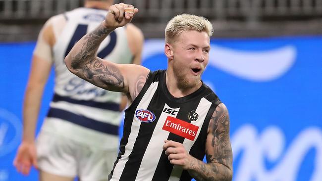 Jordan De Goey is yet to put pen to paper on a new deal. Picture: Getty Images