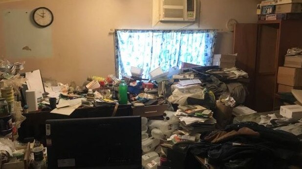 The property of Anthony William Richards was raided by police on July 16 this year. Picture: Australian Federal Police.