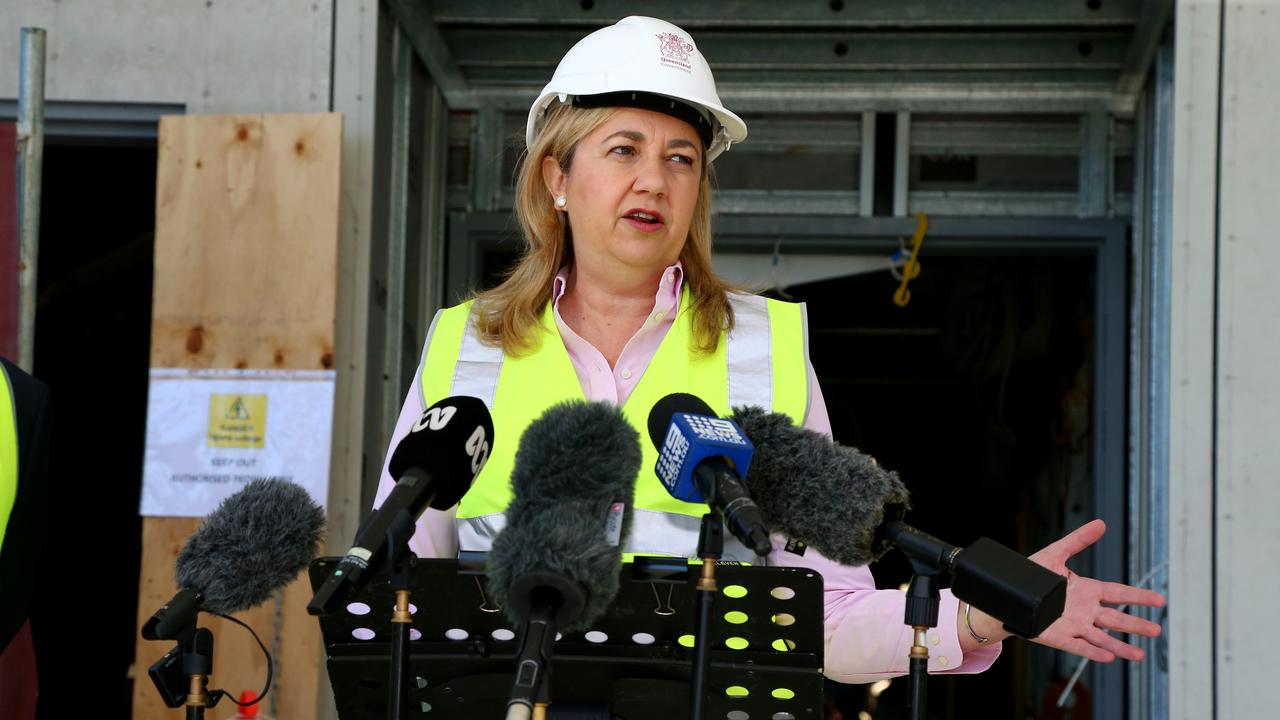 Premier Annastacia Palaszczuk. Picture: David Clark