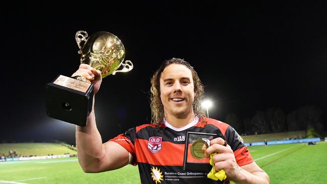 RUGBY LEAGUE: Sunshine Coast rugby league grand final A-grade final. Stanley River V Caboolture. Player of the match Stanley's Thomas Murphy. Photo Patrick Woods / Sunshine Coast Daily