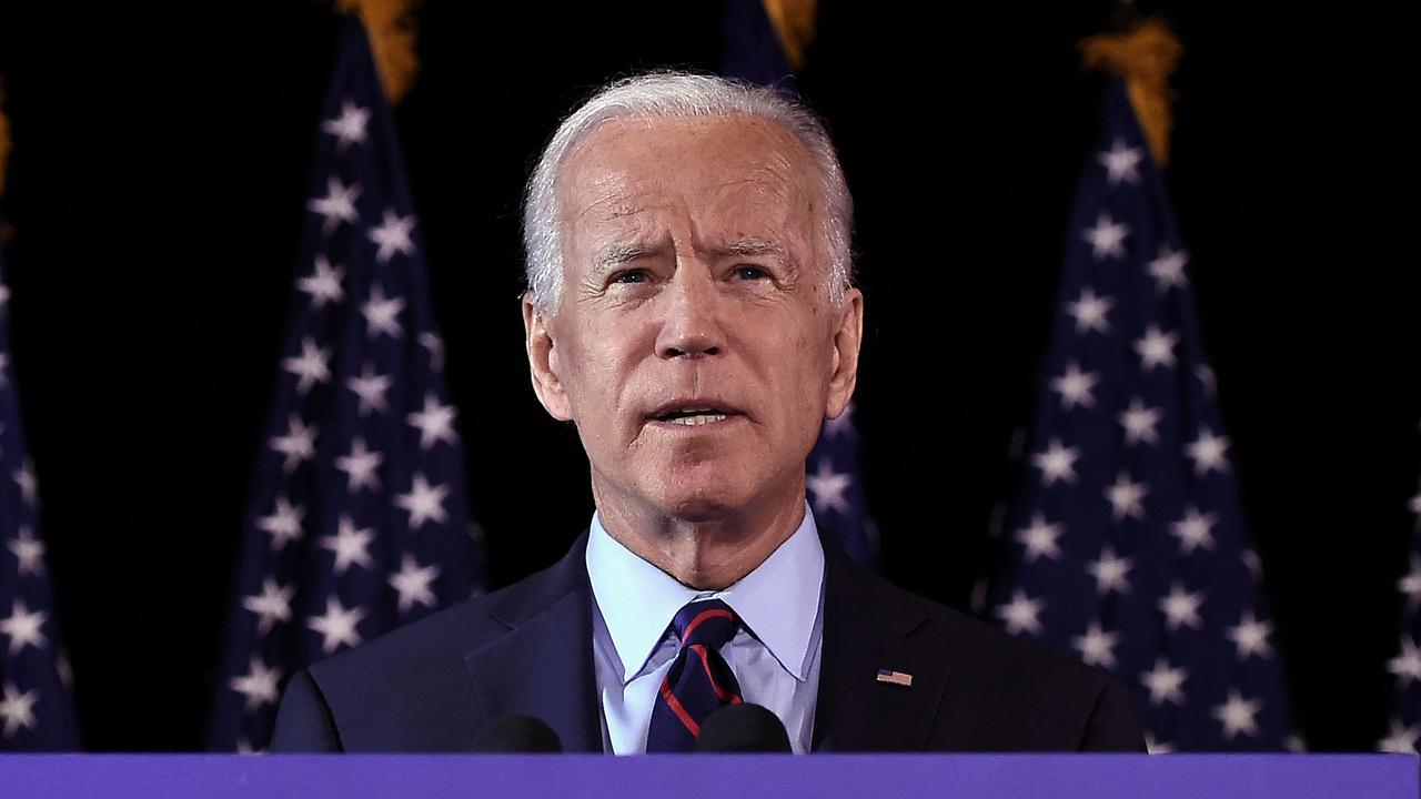 Democratic presidential candidate Joe Biden.