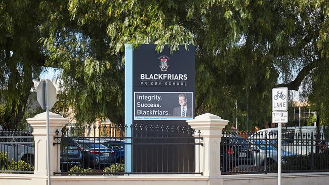 Blackfriars Priory School in Prospect. Picture: AAP Image/Matt Loxton