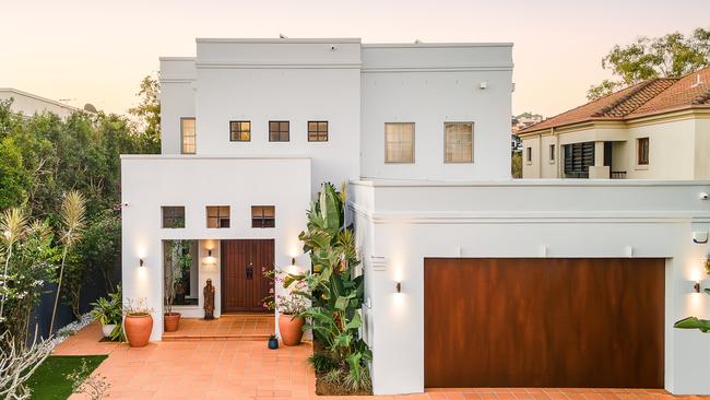 Buyers will be captivated by the commanding facade at 38 Portside Place, Bulimba