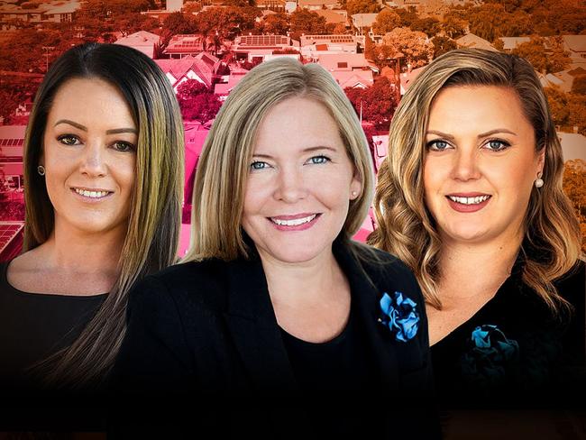 SA's top female real estate agents. Artwork: Steven Grice