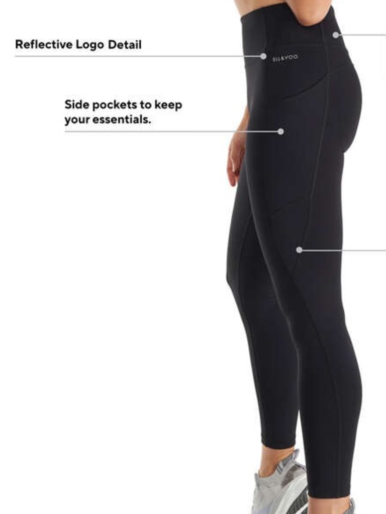 Essential Leggings with Pockets - Black