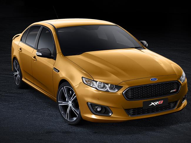 The 2015 Ford Falcon XR8..First Australian made vehicle that can automatically dial 000 if you crash