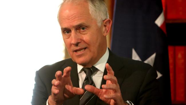 Malcolm Turnbull has upped the ante with Labor over the citizenship drama engulfing federal MPs. Picture: Stuart McEvoy