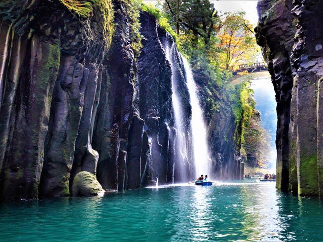 Kyushu. Gorge. Japan. Picture: JNTO