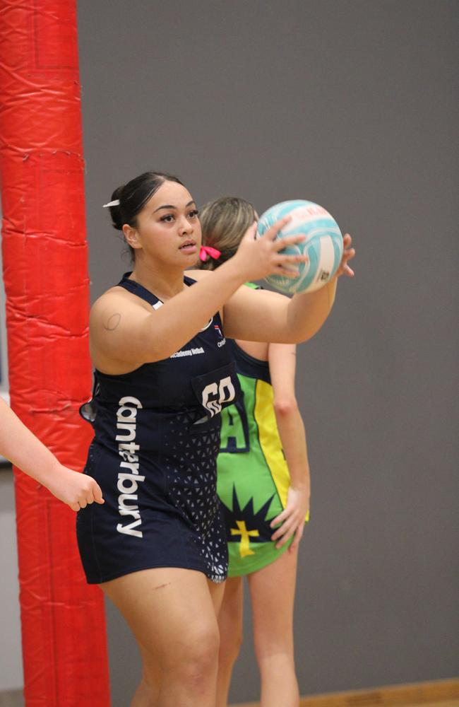 QISSN 2024 pool round match between Unity College and Canterbury College