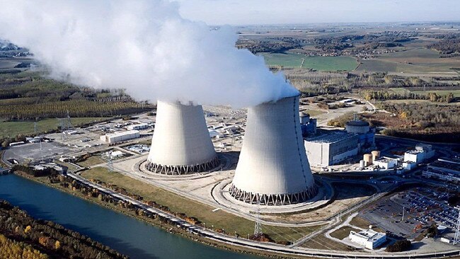 A nuclear reactor in France.