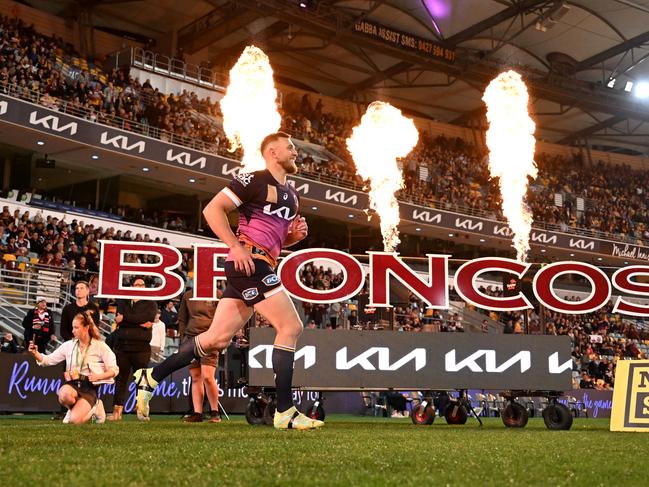 Players could force delayed kick-offs by staying in the dressing rooms at the schedulded start time. Picture: NRL Imagery.