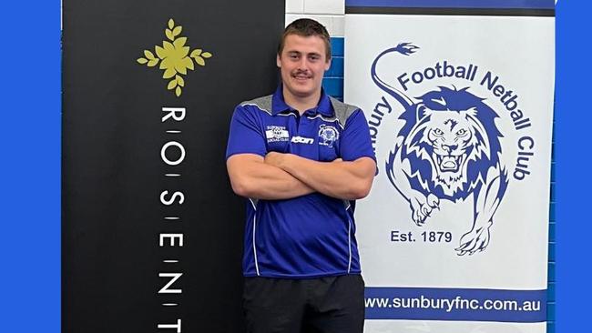 Sunbury has signed Ben Eales from Gisborne for next year. Picture: Sunbury Football Netball Club.