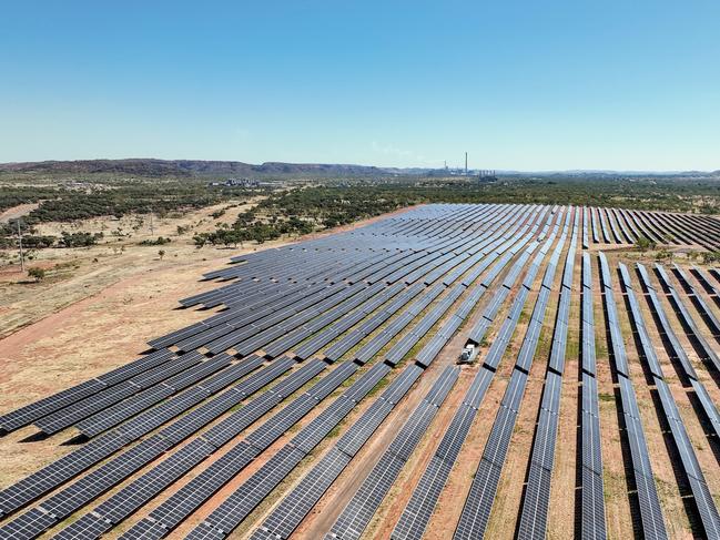 APA Group's solar farm in northern Queensland. Picture: Supplied