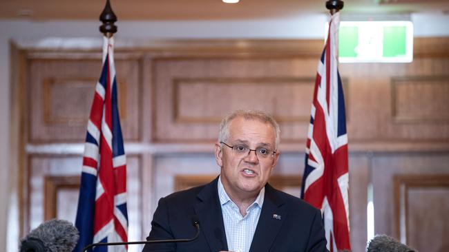 Prime Minister Scott Morrison. Picture: Jason Edwards