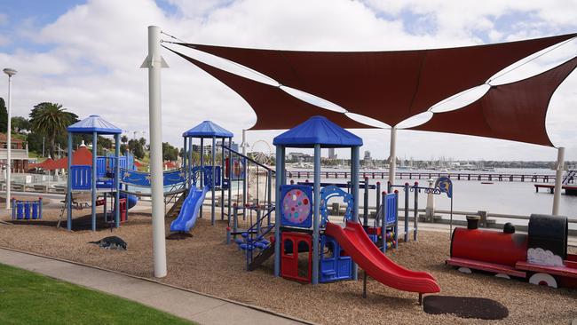 An attack took place near this Eastern Beach playground.