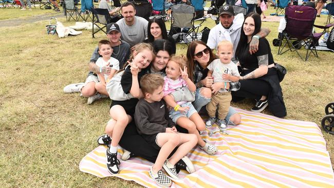 Hello Sunshine Music &amp; Food Festival. Maddi Reid and her family Picture: David Smith