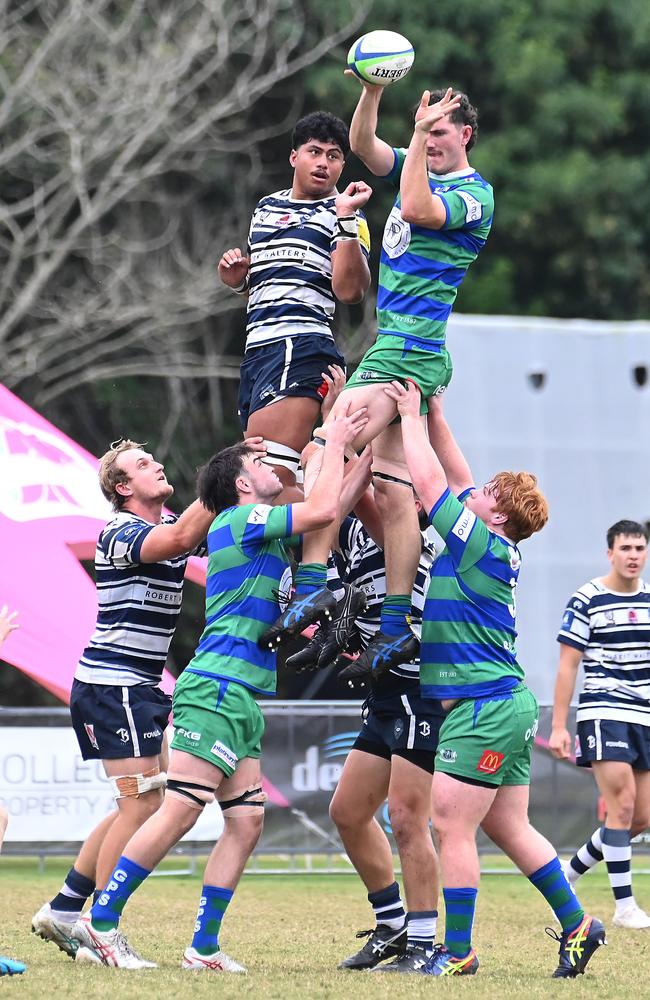 Pat Gavin. GPS v Brothers Colts club rugby 1. Saturday June 1, 2024. Picture, John Gass