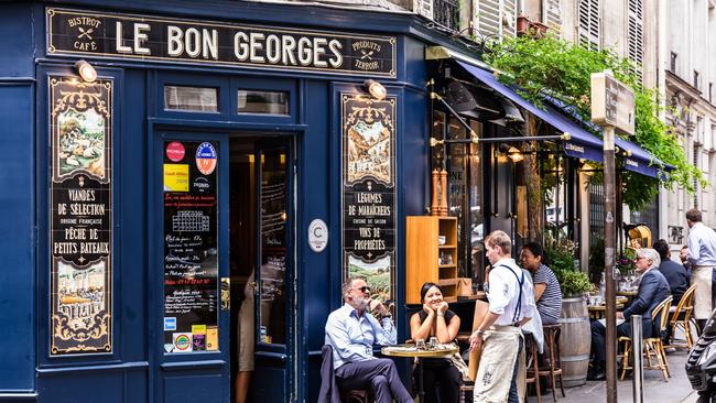 Paris Cafe Le Bon Georges. Picture: Supplied