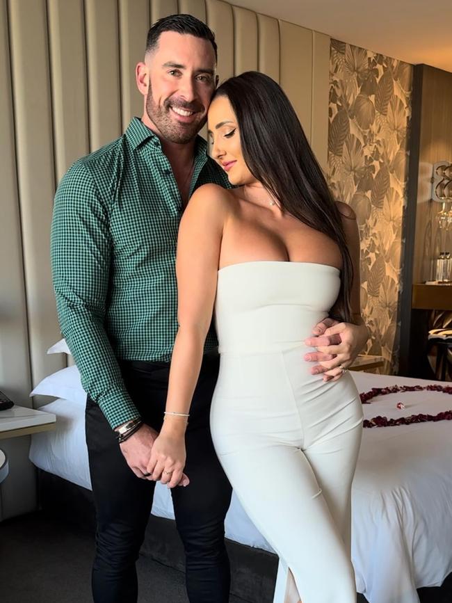 Isabelle Eleanore with husband Jeremy Meehan. Picture: Instagram