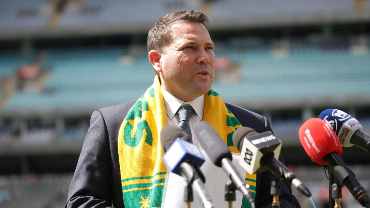 Football Australia CEO James Johnson. Picture: NCA NewsWire/Christian Gilles