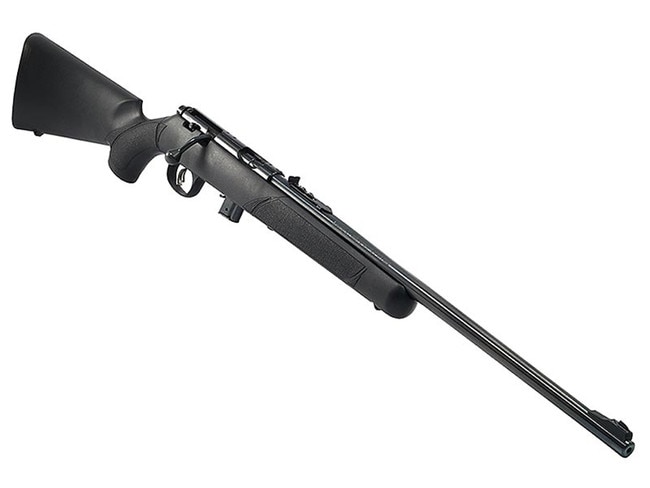 A bolt action rifle was found in the hidden roof cavity. Picture: Supplied
