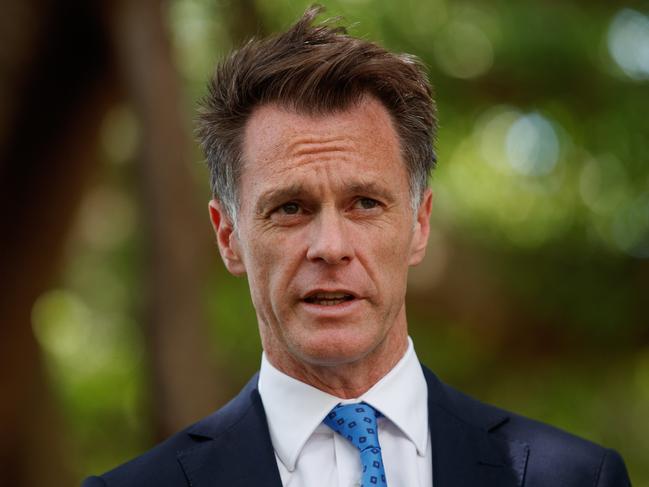 SYDNEY, AUSTRALIA - NewsWire Photos NOVEMBER 27, 2024: NSW Premier Chris Minns during a press conference on Wednesday to discuss steps being taken to manage the energy system. Picture: NewsWire / Nikki Short