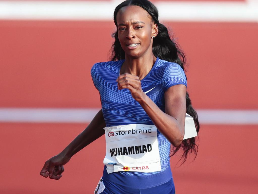 Dalilah Muhammad 400m hurdles record in US track and field ...