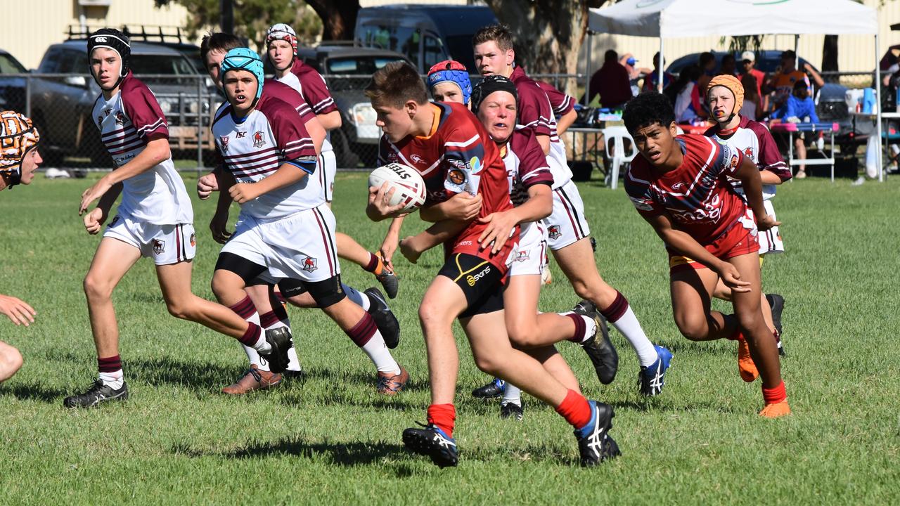 Wallumbilla-Surat Redbulls v Redcliffe Dolphins U16. Adrian Vowles Cup 2020.