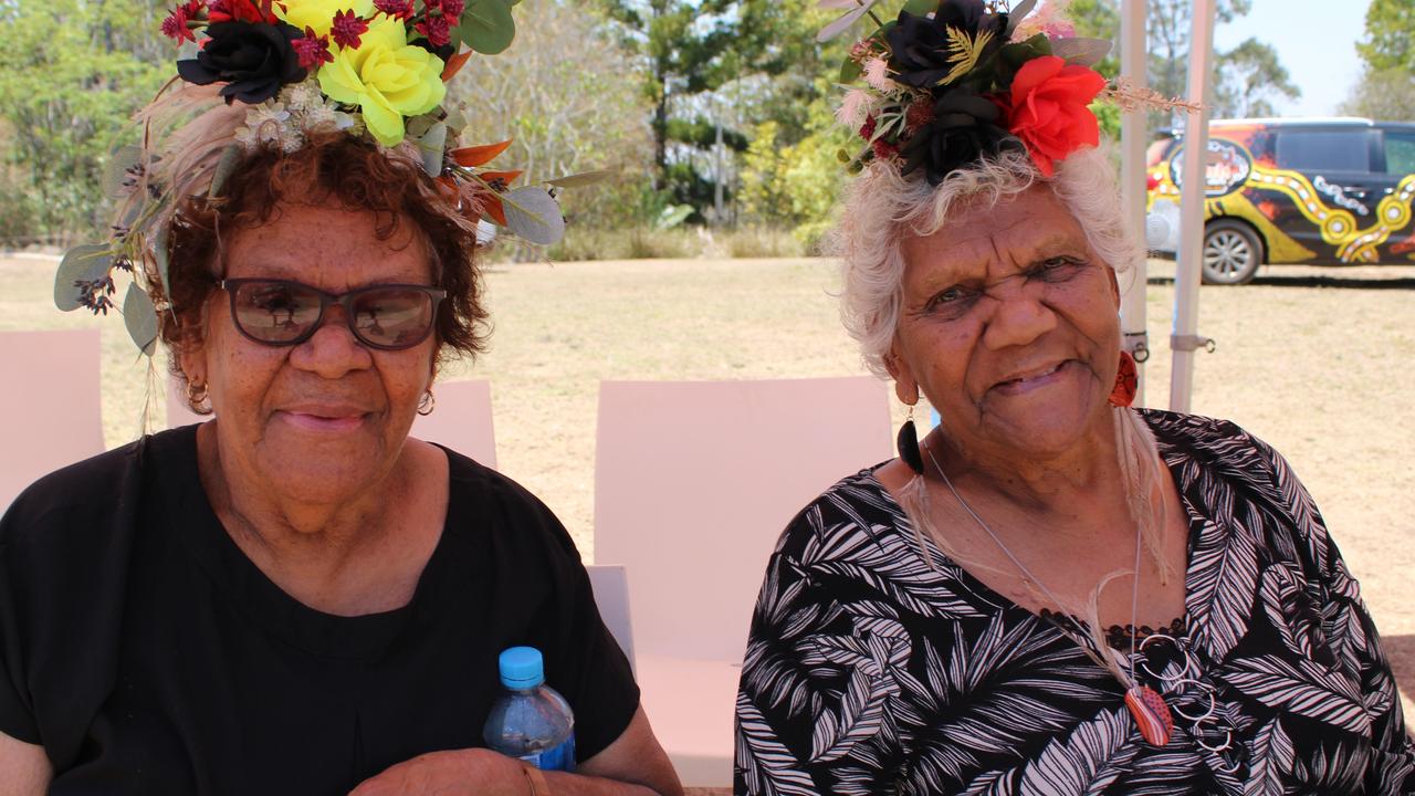 80-year-old Aunty Ada Simpson (right, with Belita Gadd) said she remembered “just like yesterday” needing to obtain a permit to leave the mission to go to a doctor’s appointment.